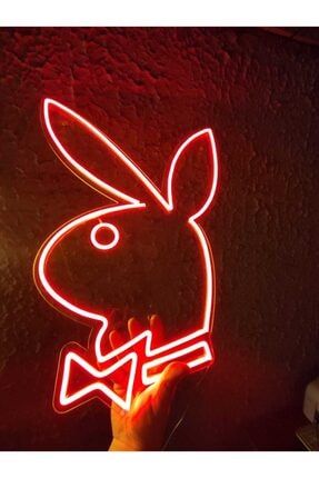 Playboy Rabbit Bunny Dekoratif Neon Led Gece Lambası