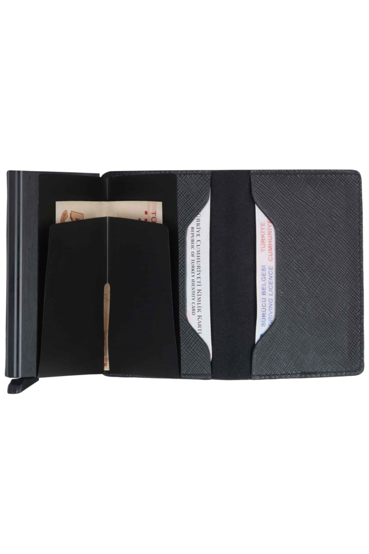 کیف پول مردانه مشکی WalSmart | PRA-3614320-016893 اورجینال - تصویر 3