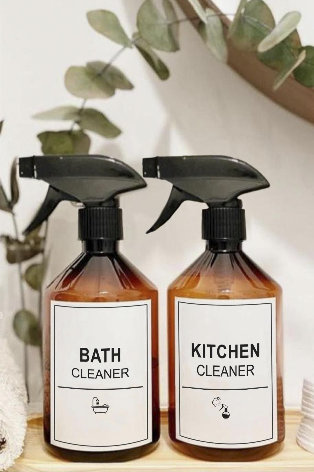 LYN HOME & DECOR Amber Temizlik Şişesi 500 ml