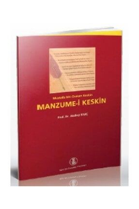 Manzume-i Keskin - Mustafa bin Osman Keskin 166430