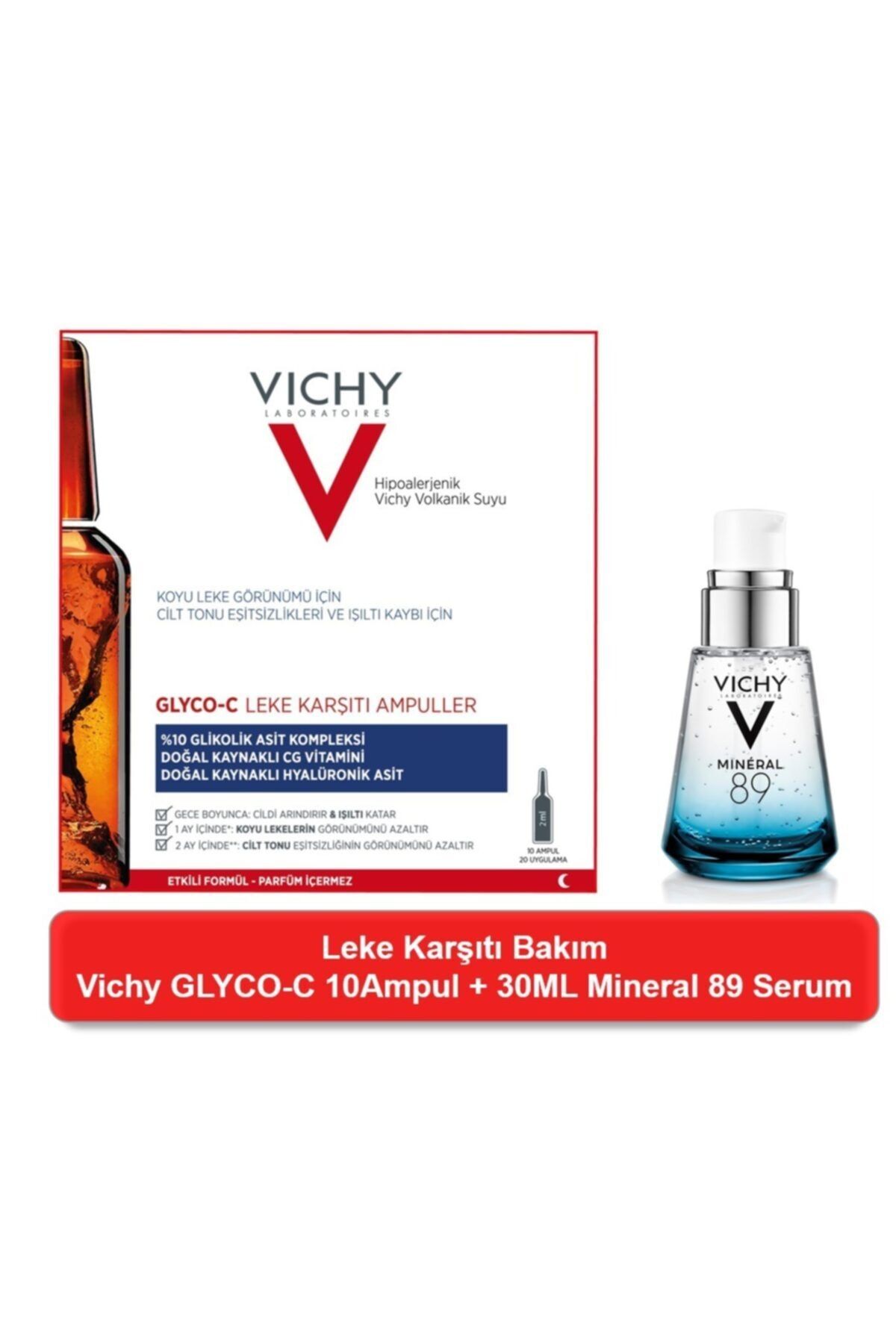 Vichy Glyco-c Leke Karşıtı 10 Ampul+ Vıchy Mıneral 89 30 ml