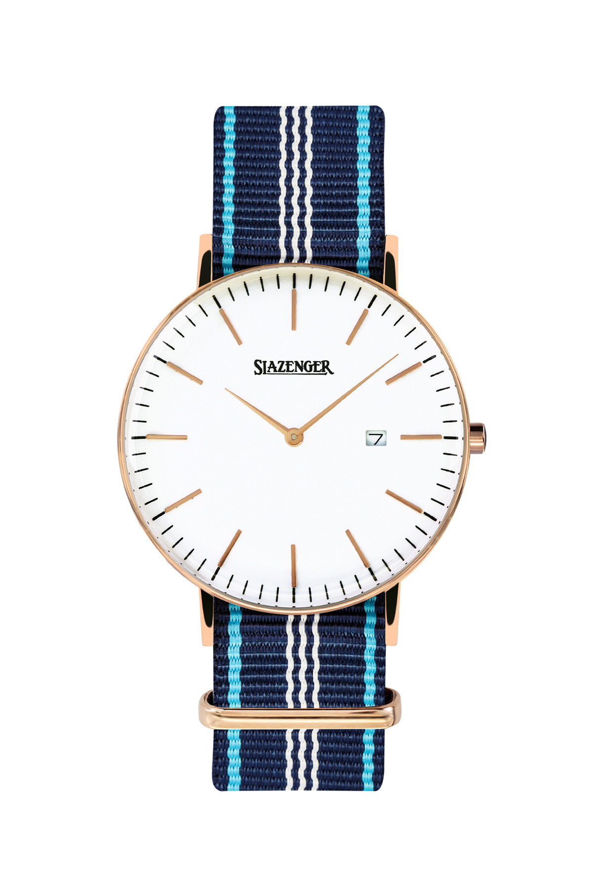 ساعت اسلازنگر مردانه  سفید         | Slazenger SL.1980.07 - تصویر 2