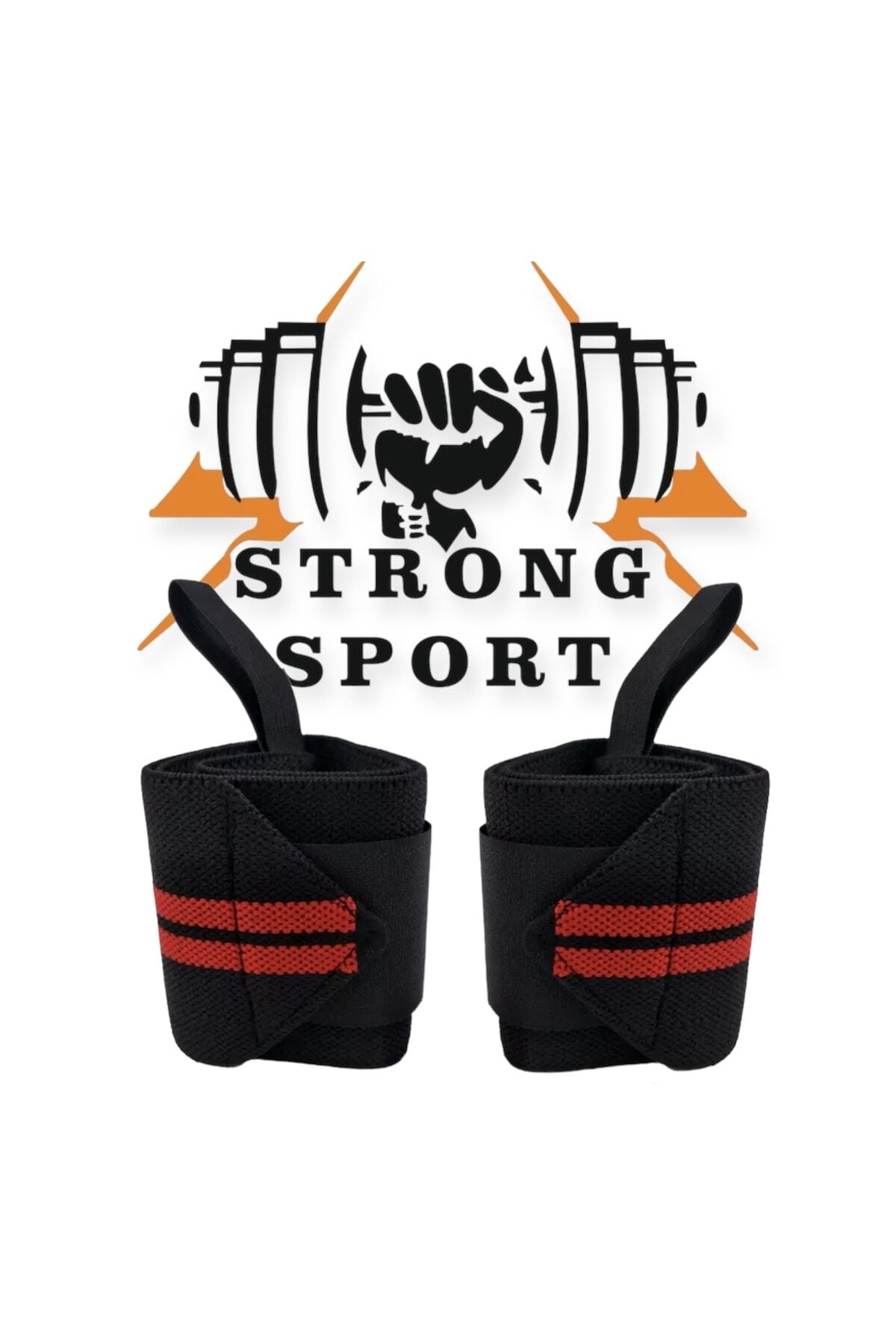 STRONG SPORT Fitness Crossfit Body Ağırlık Destek Bilekliği Siyah