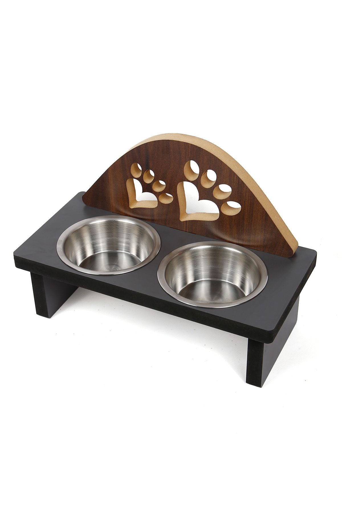 Pet shop bowl stand