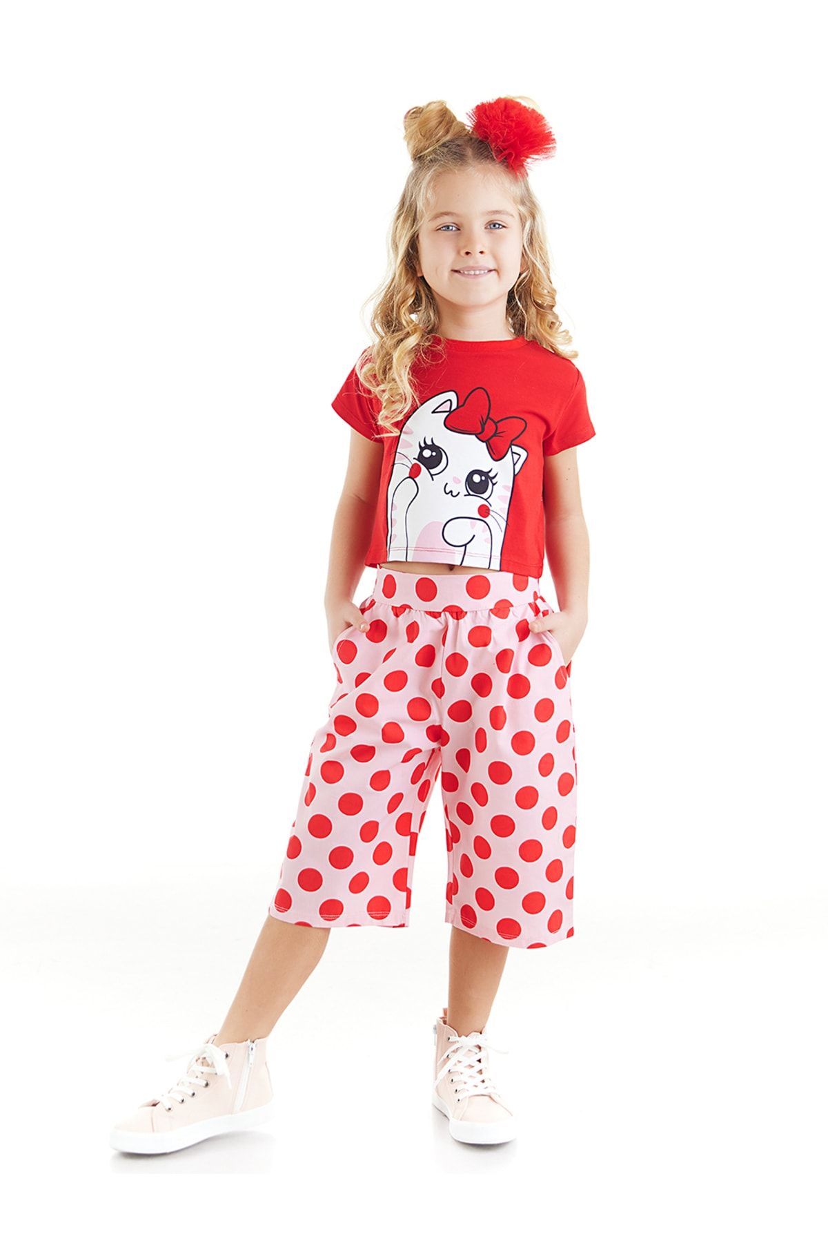Denokids Zweiteiler Rot Regular Fit Fast ausverkauft