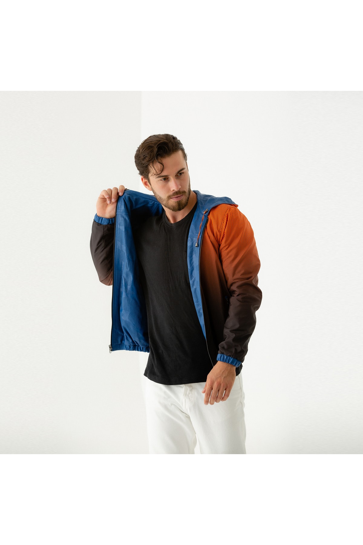 کاپشن مردانه تامر تانجا | 571 SMR-1005 ERK DR MONT Y21 Tamer Tanca - Image 3