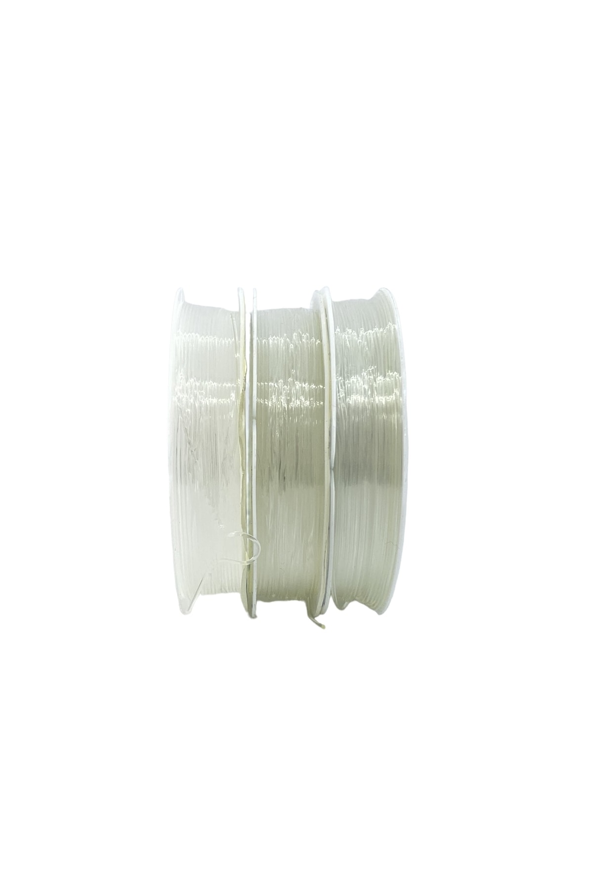 3 Pieces Transparent Flexible Rubber Fishing Line, Multi-Purpose and Durable Flexible Connection Set