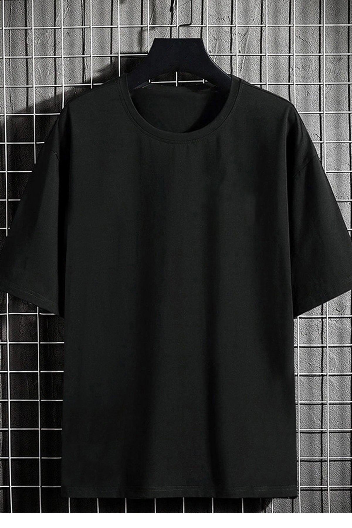 DEEPSENCE-Unisex Μαύρο μπλουζάκι Oversize Japondragon με στάμπα στην πλάτη 2