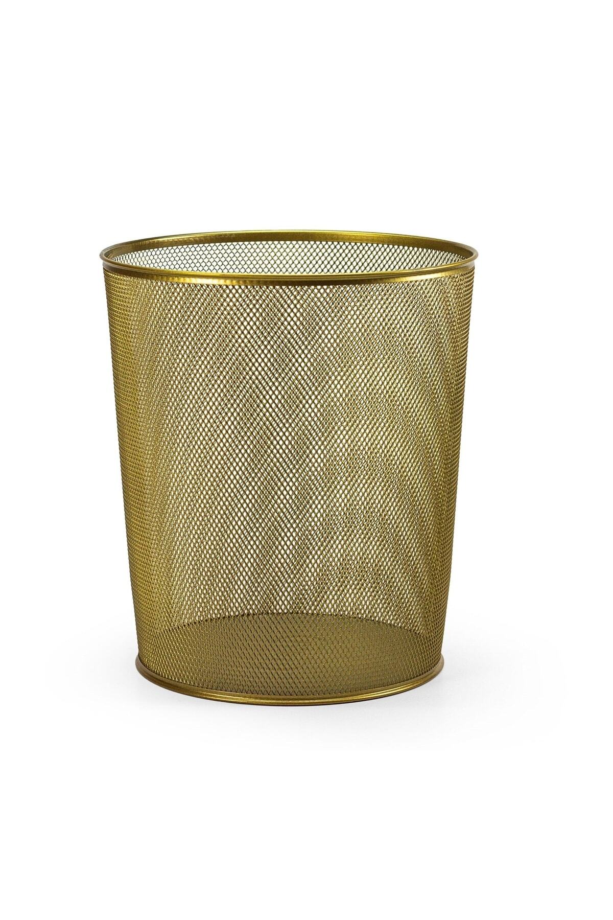 Mas Gold Metal File Çöp Kovası 10 Litre