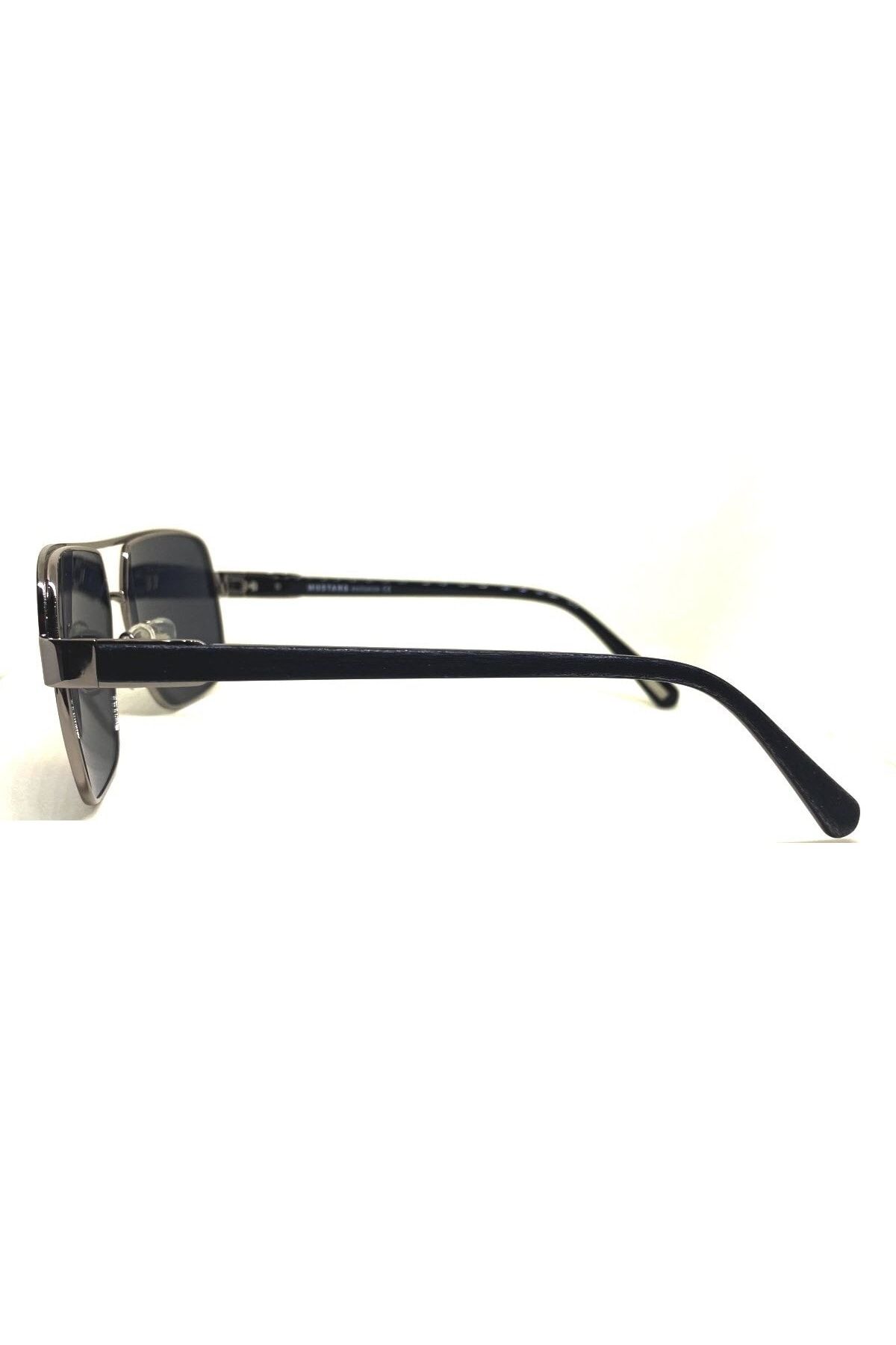 عینک آفتابی مشکی مردانه سیاه 2190 C01 58 14 145 Mustang