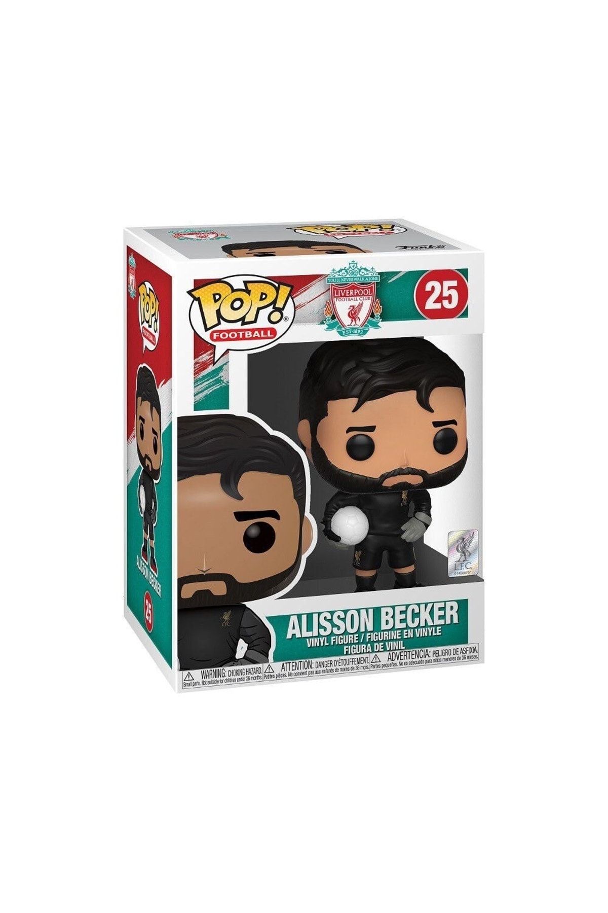 Funko POP Liverpool - Alisson Becker Football Vinyl Figure Funko Pop