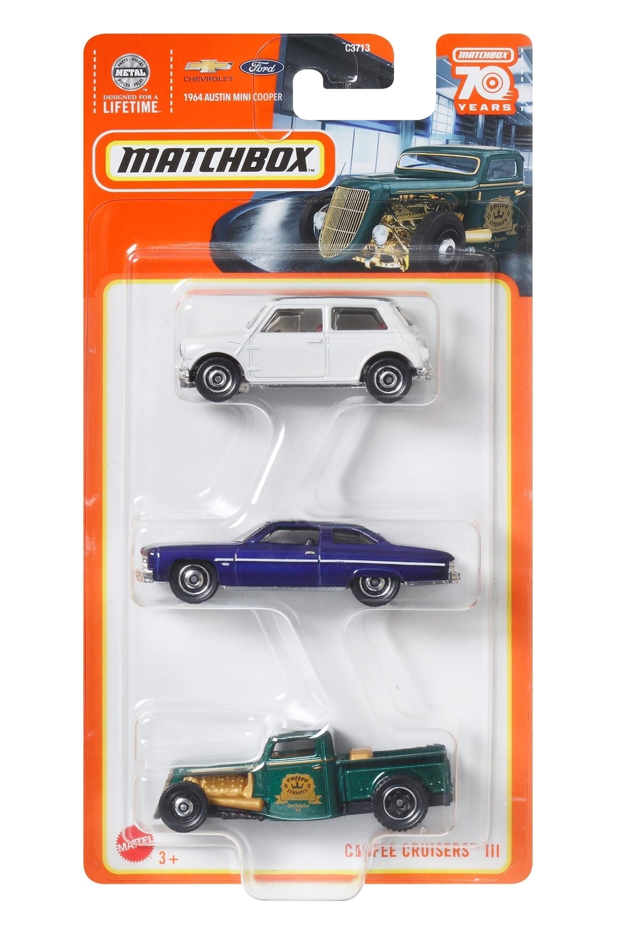 Triple Car Set Coffee Cruisers II Hfk17