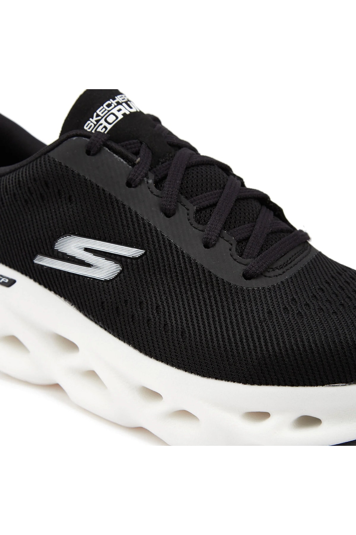 اسنیکر زنانه مشکی اسکیچرز | 128791 BKW اورجینال - تصویر 8