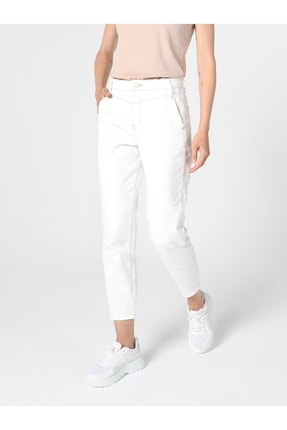 Colin's 896 Maria Y&uuml;ksek Bel Daralan Pa&ccedil;a Mom Fit Kadın Jean Pantolon
