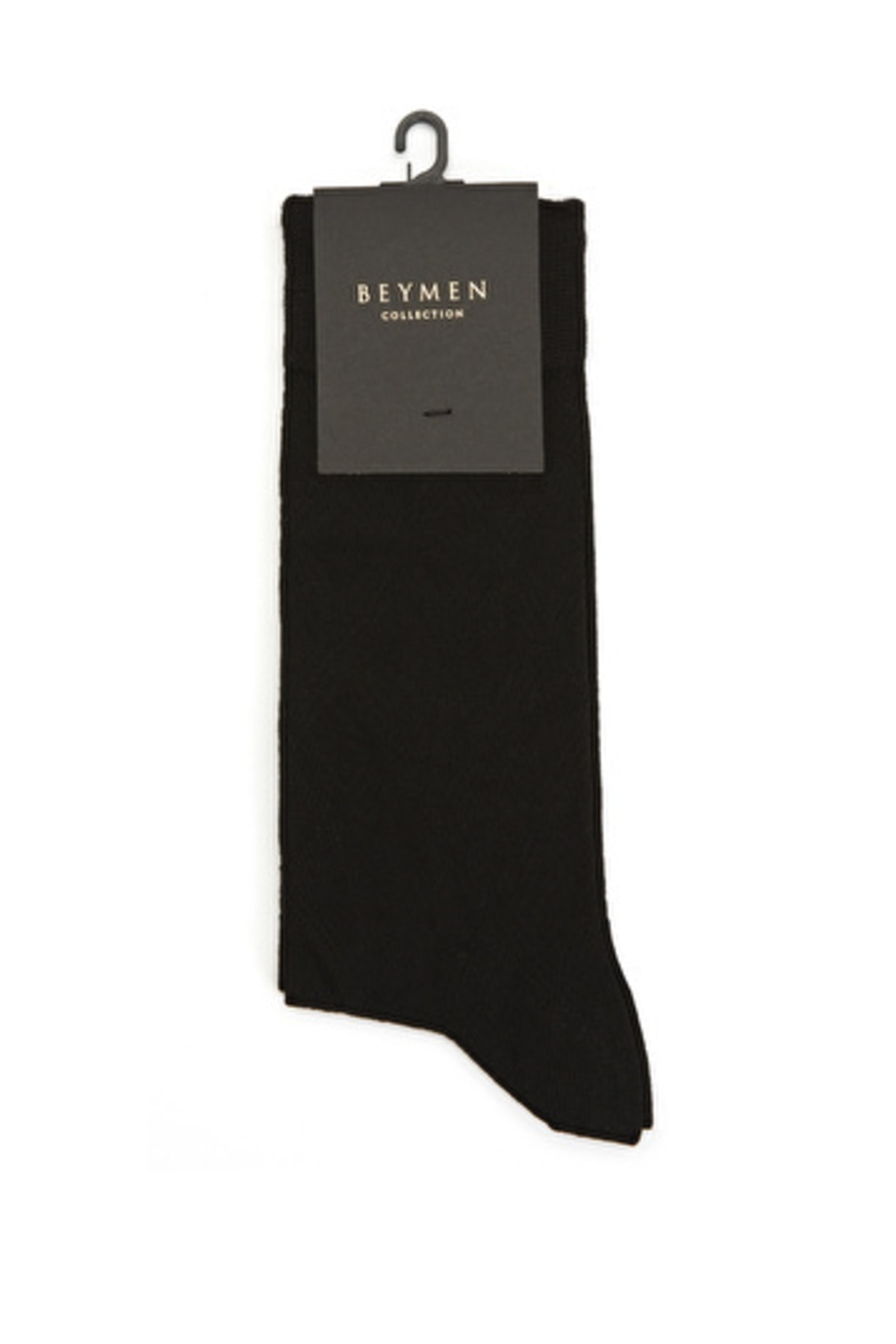 Beymen Collection Siyah Karo Desenli Erkek Bambu Çorap