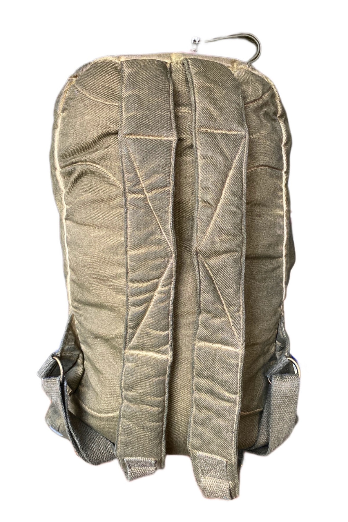 کوله پشتی زنانه خاکی old cotton cargo | 7003 اورجینال - تصویر 3