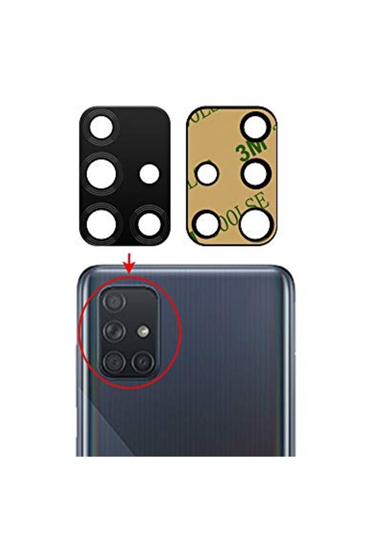 Galaxy A71 UyumluKamera Lensi Camı Sm-a715f - 1