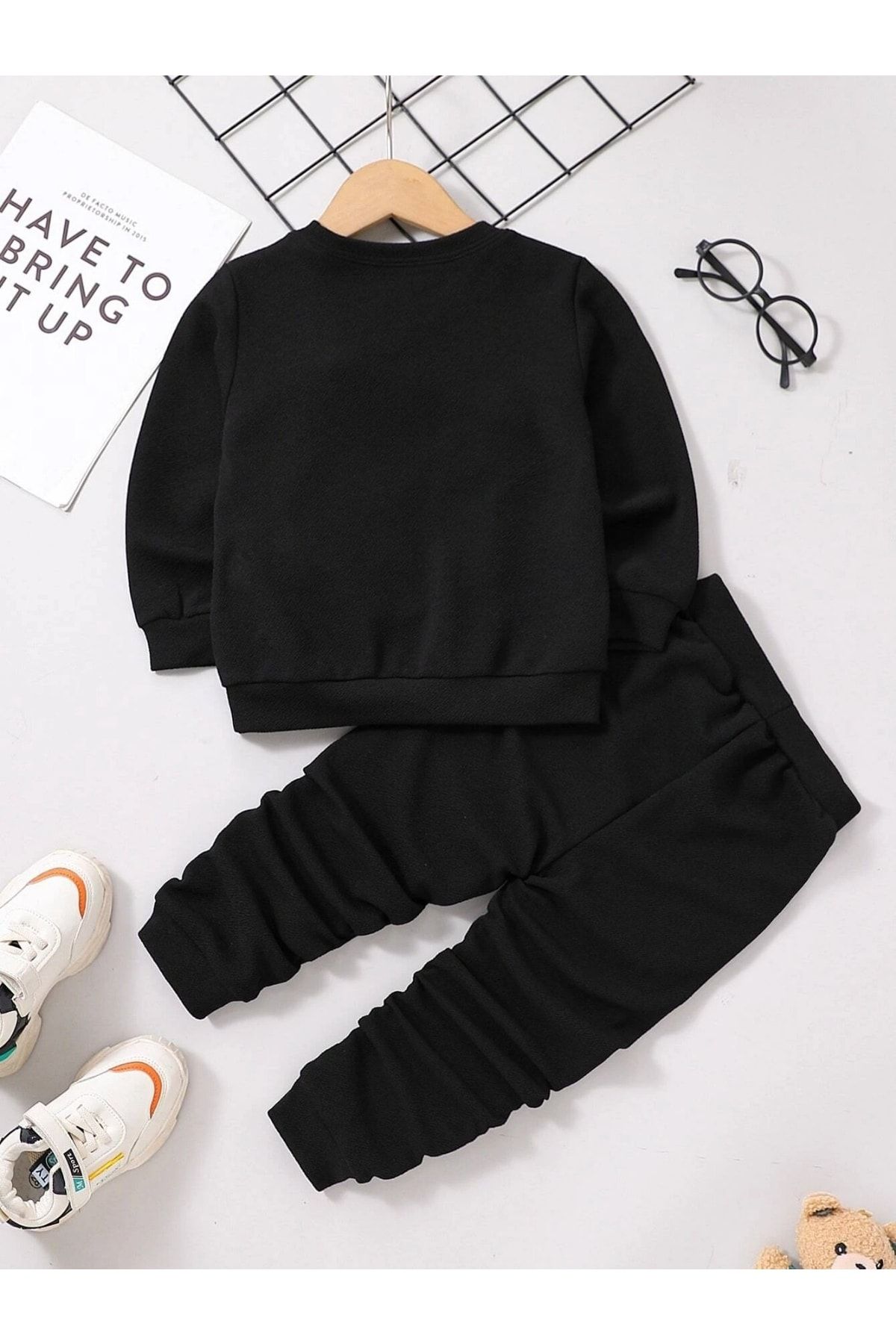 Black tracksuit shop kids
