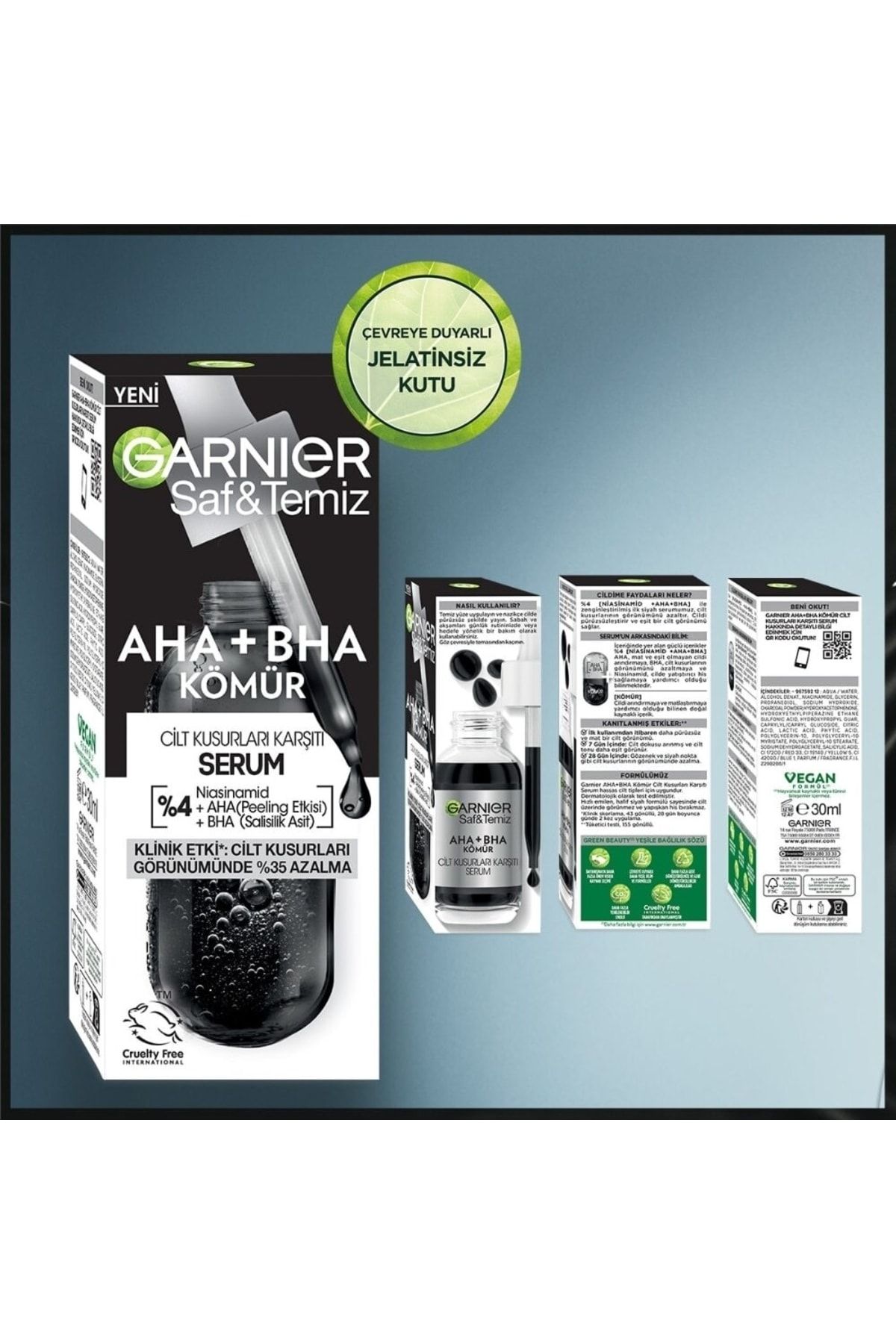 Garnier جوشش‌زدایی موثر سرم ضدپوسیدگی با اثر پیلینگ 30 میلی‌لیتر