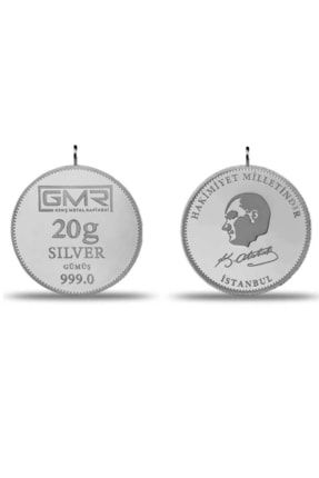 20 Gr Kulplu 999.0 Gümüş Sikke GMR-6002