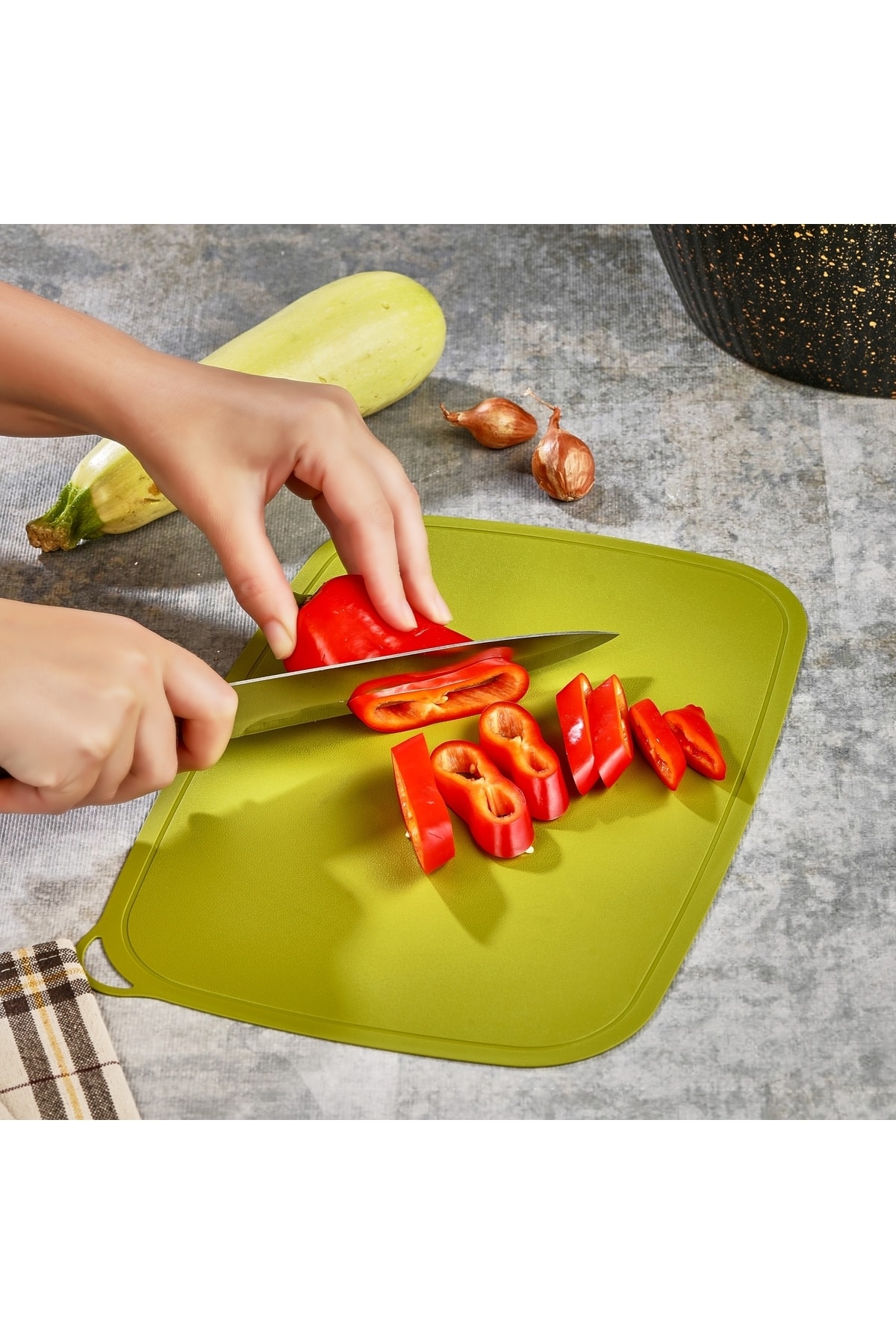 Santex 2812-01 Uni, Set da Tavolo in Tessuto 34 x 34 x 0,01 cm, Tessuto, Rosso, 34x34x0.8 cm