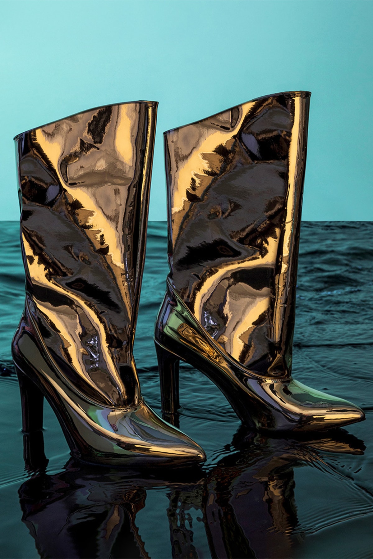 Gold Boots 4