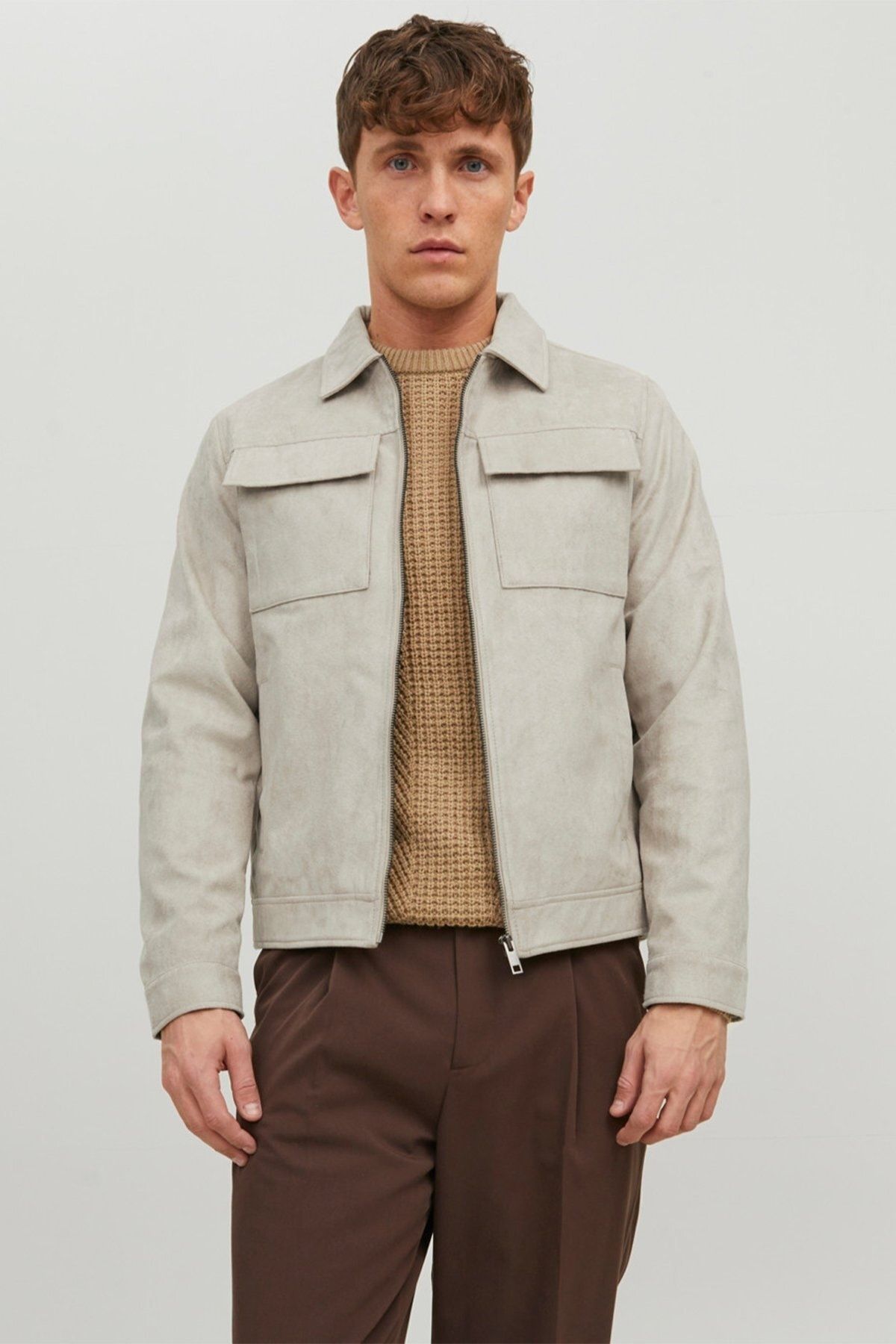 Jack & Jones Erkek Rocky Payton Pu Ceket