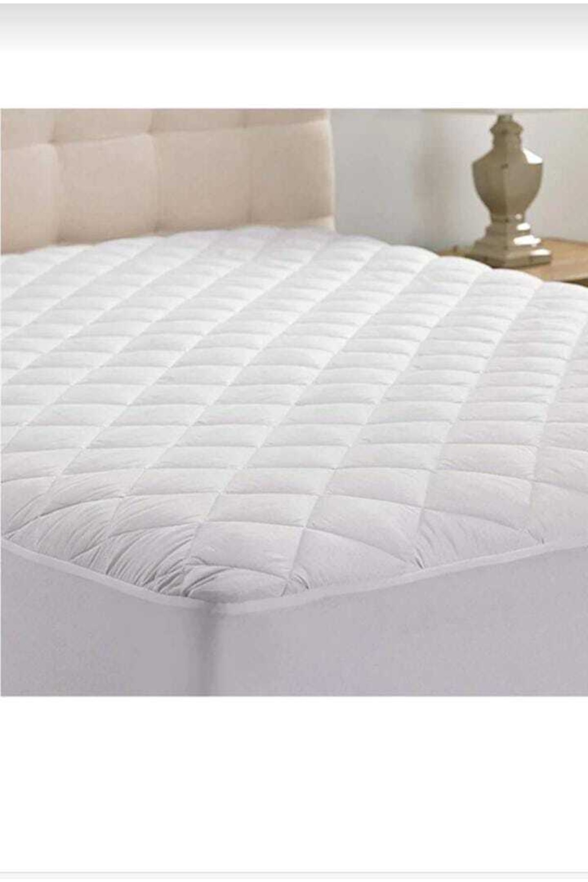 Single Micro Fitted Full Edge Waterproof Mattress Protector Undersheet Sheet White