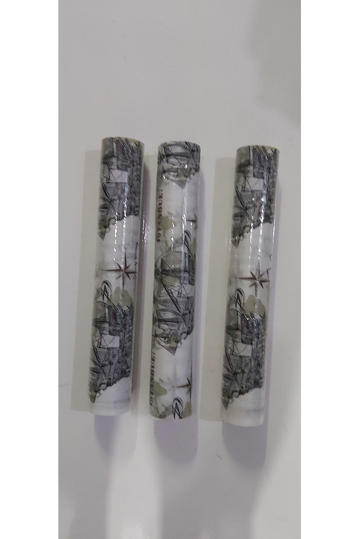 Taşkın Home-3-Piece Multi-Purpose Shelf Cover and Multi-Purpose Storage for Refrigerator, Drawer, Shoe Rack 45 X 2 Mt 1