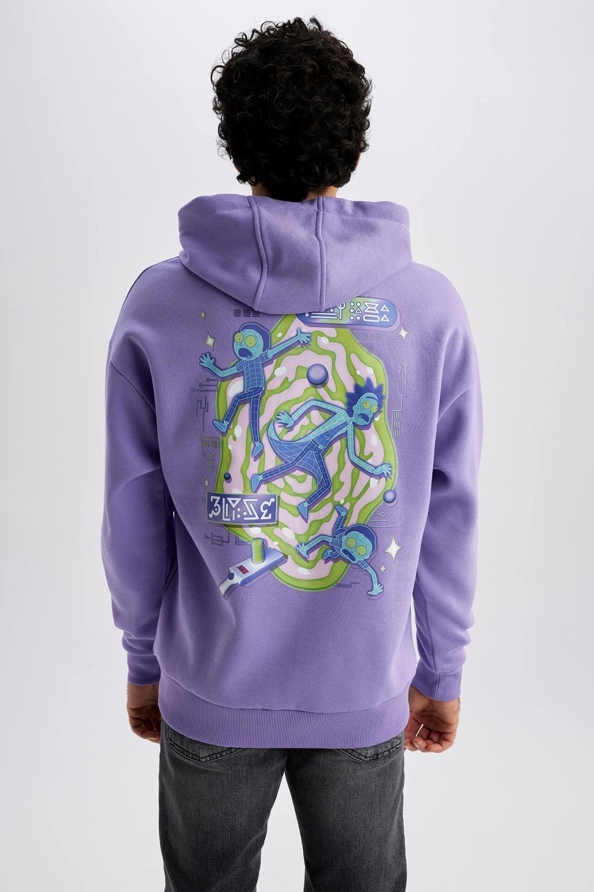 Rick and online morty hoodie primitive