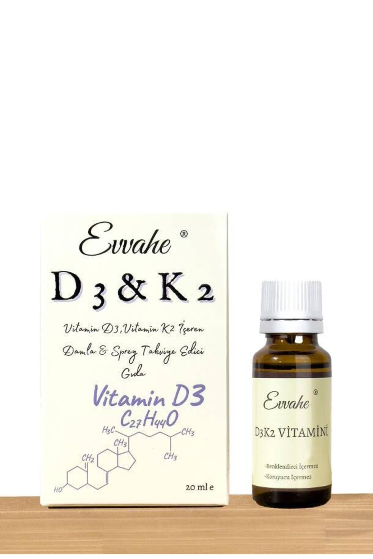 EVVAHE DOĞAL Vitamin D3 K2 (20ml.) Fiyatı, Yorumları Trendyol