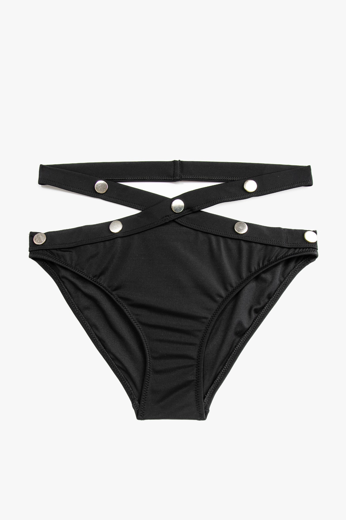 Koton Bikini-Hose Schwarz Unifarben Fast ausverkauft