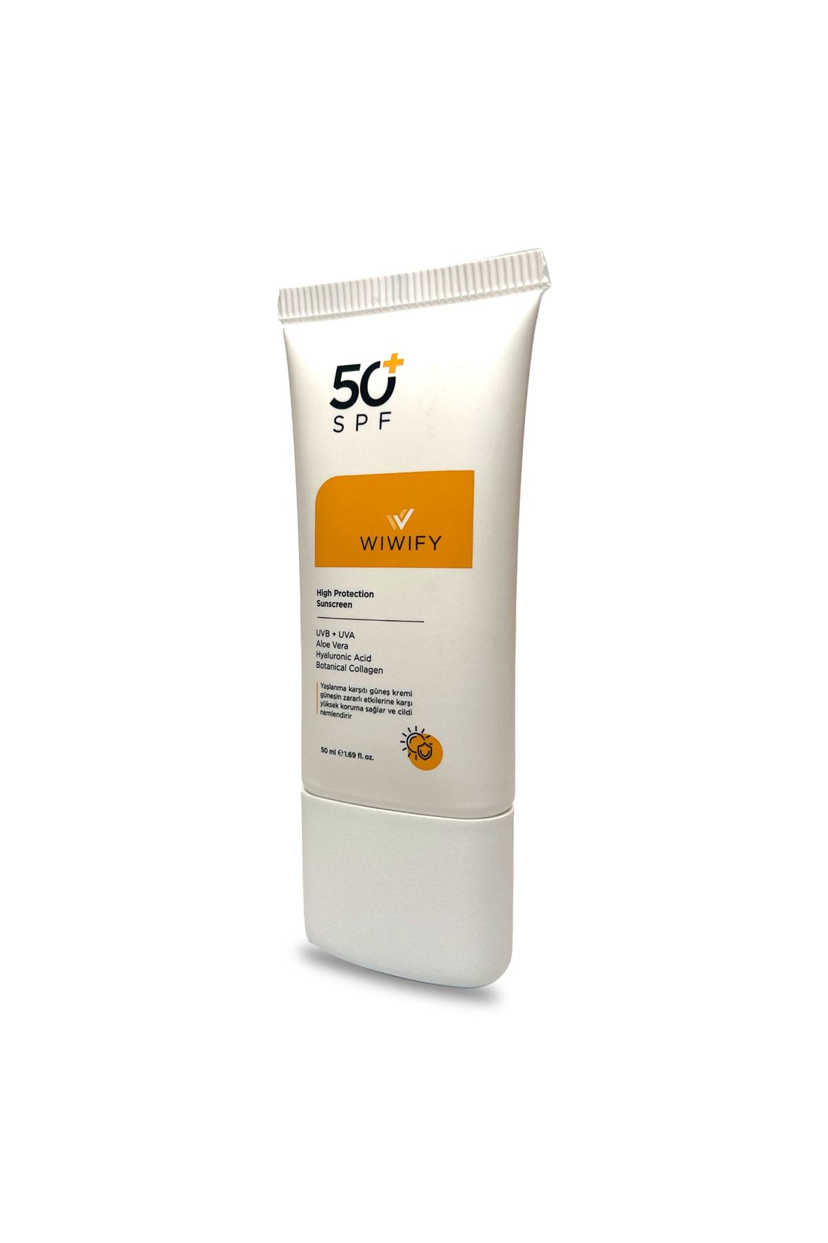 WIWIFY Leke Karşıtı Cilt Tonu Eşitleyici Yüksek Korumalı Güneş Kremi Spf 50+ 50ml (aloe Vera Özlü) NE11199