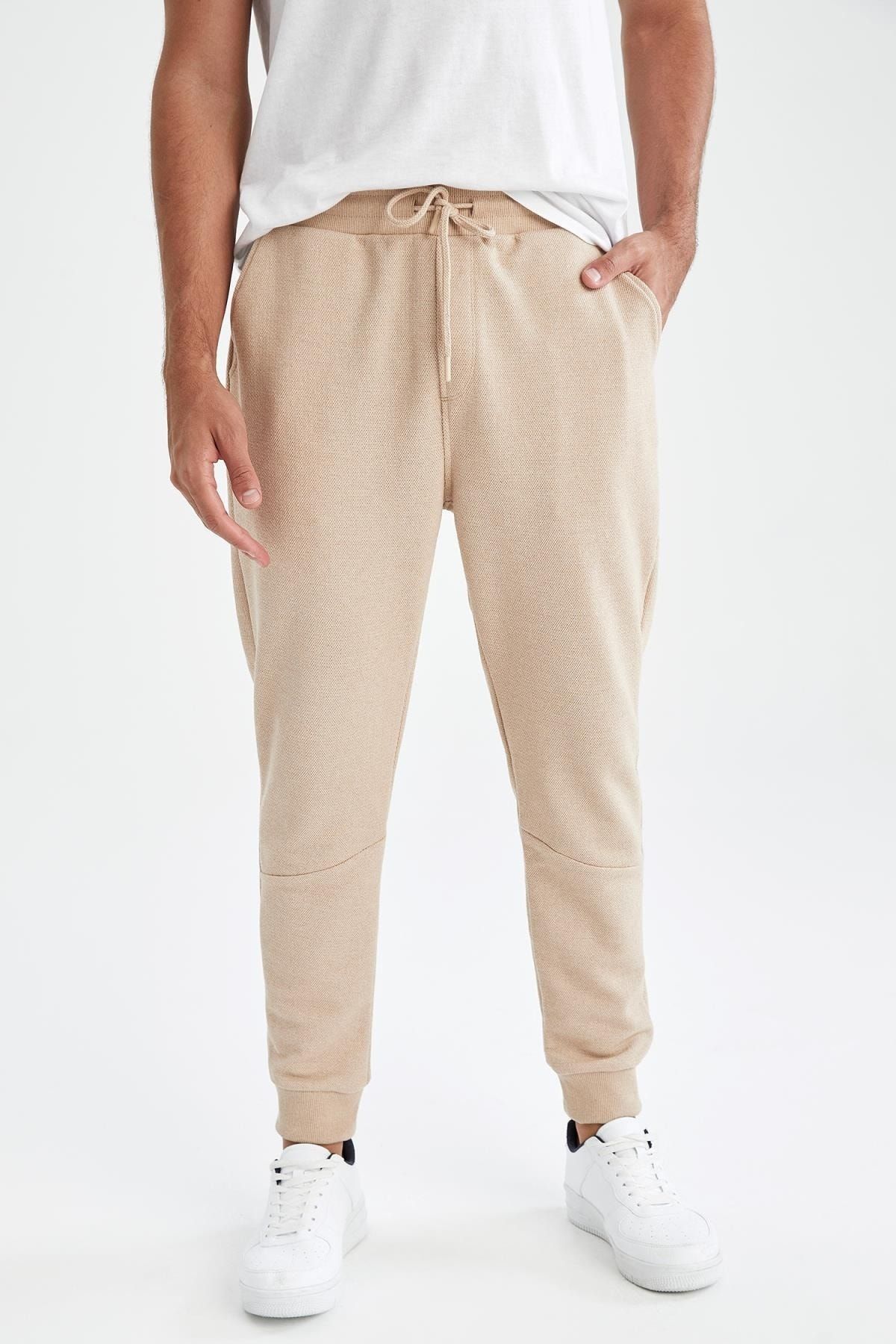 DeFacto-Slim Fit Basic Jogger Sweatpants 7