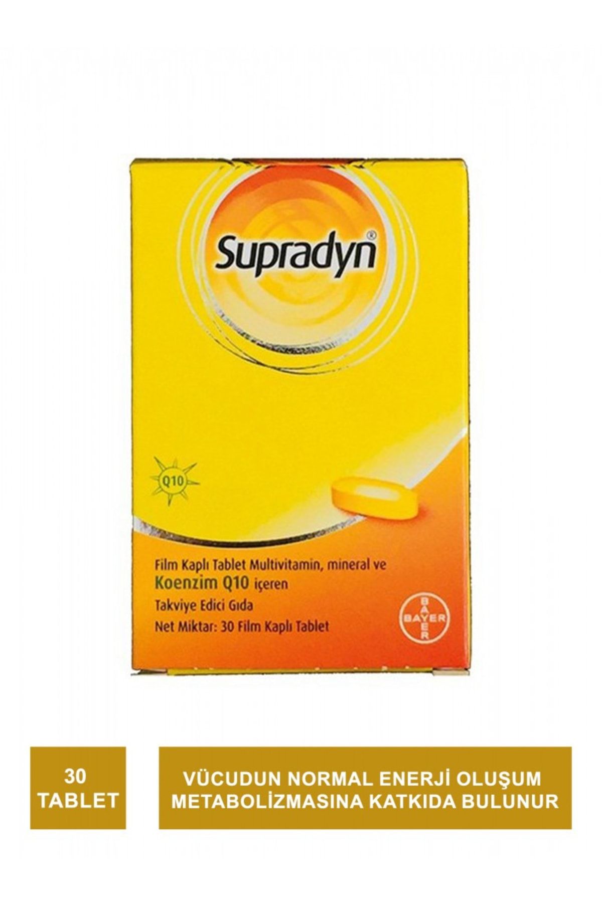 Supradyn Koenzim Q10 Multivitamin 30 Tablet