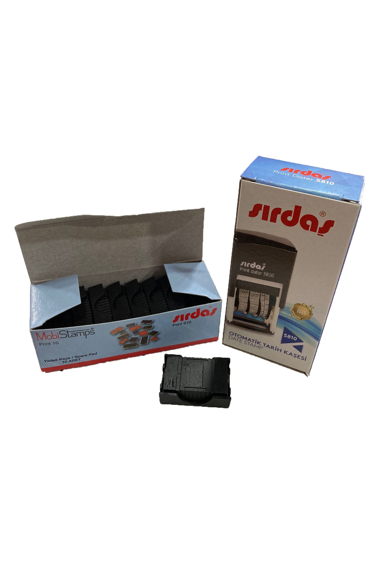 Sırdaş Otomatik Tarih Kaşesi + Boş Kaşe Yedeği