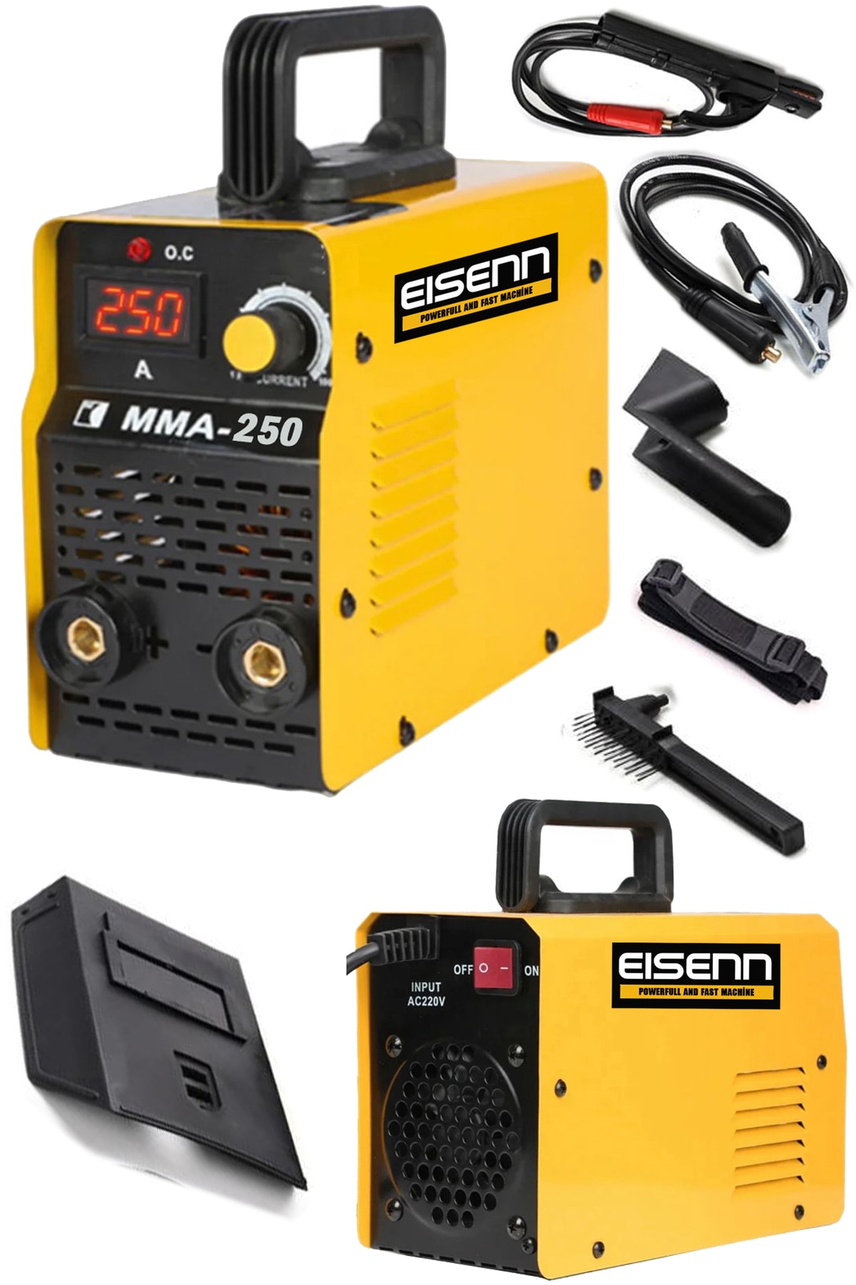 Eisenn Germany Technology Super Ultrasonıc 201 Amp Dijital Göstergeli Invertör Kaynak Makinası