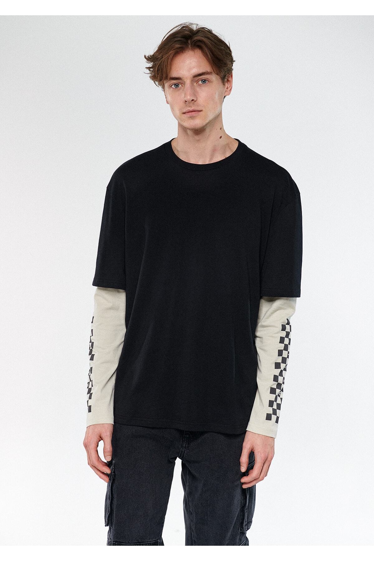 تی شرت مردانه ماوی 611176 - Image 3