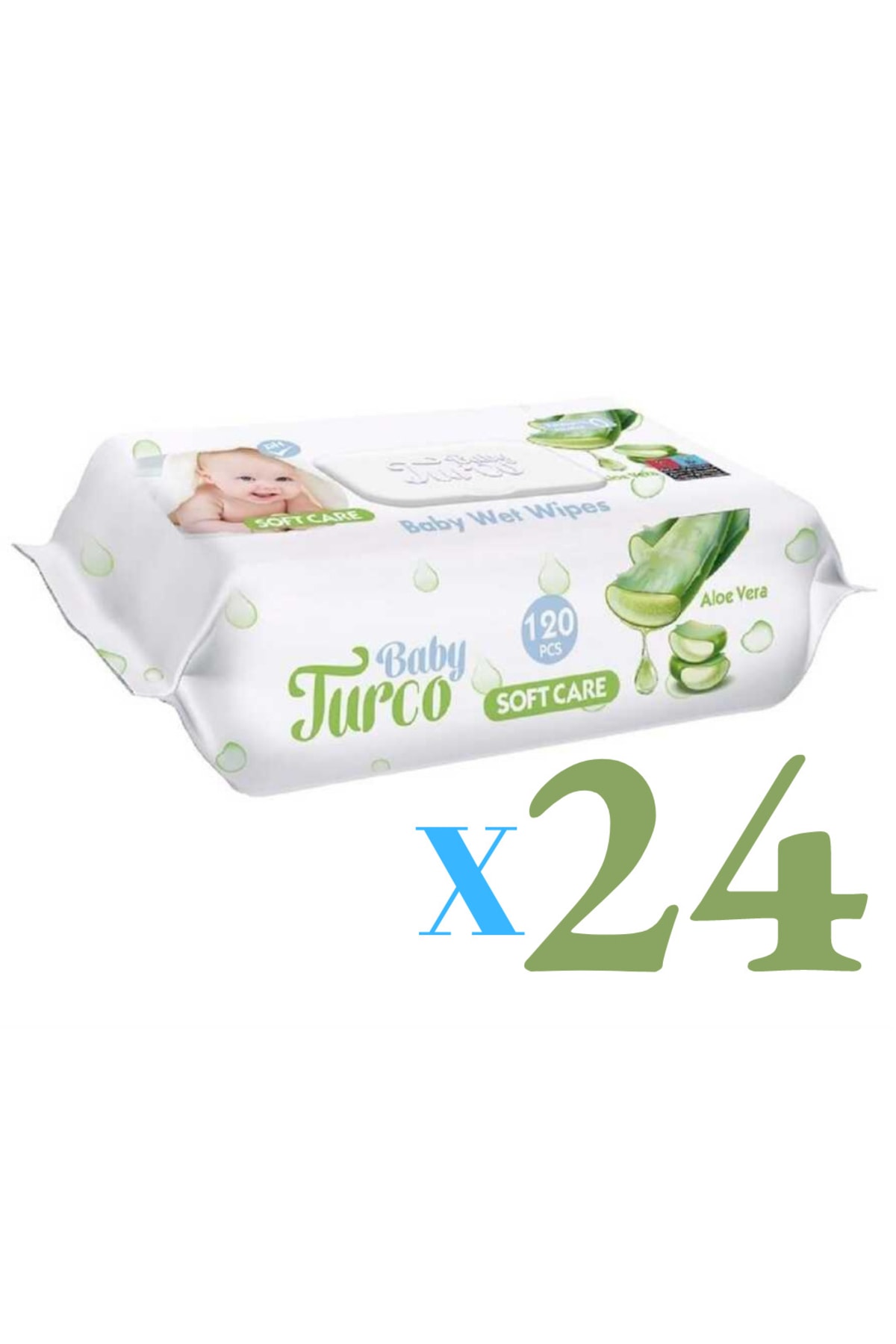 Baby Turco 90 Lı Softcare Islak Havlu 24 Lü Set