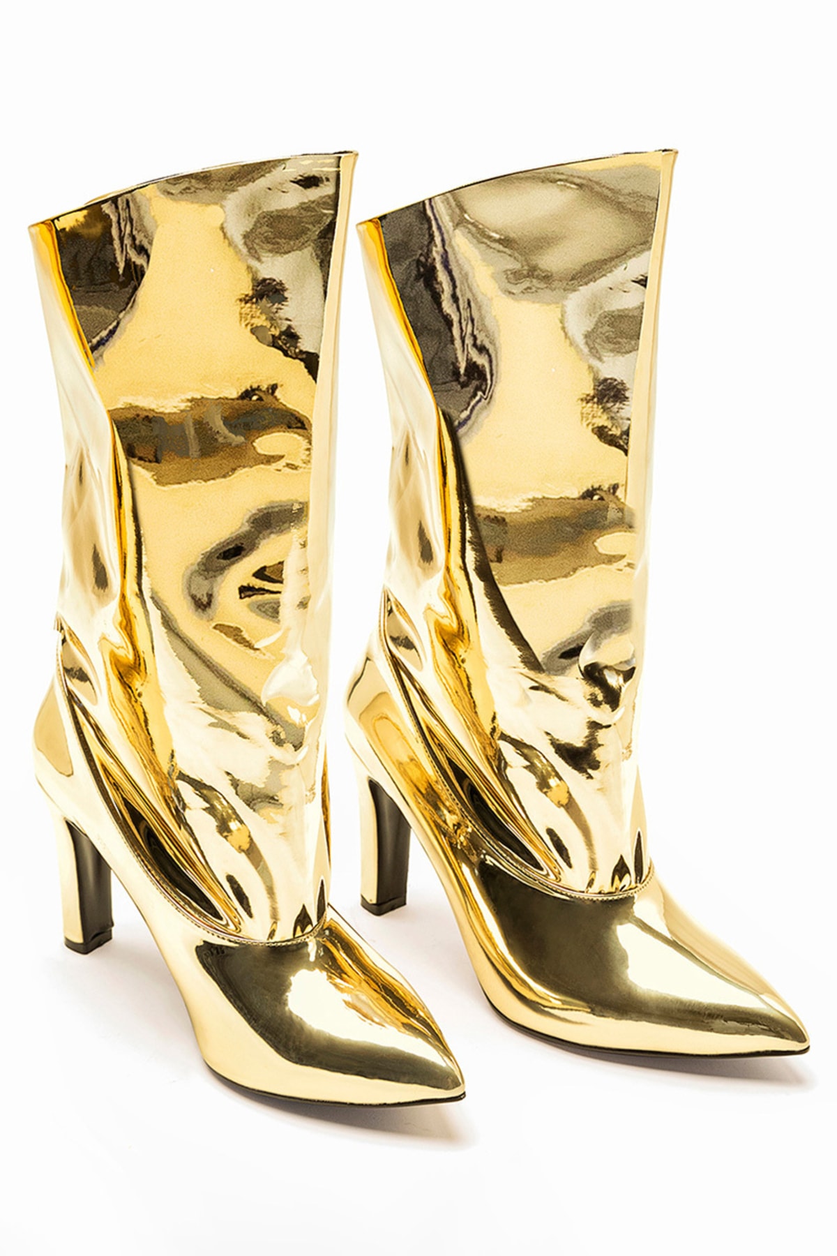 Gold Boots 6