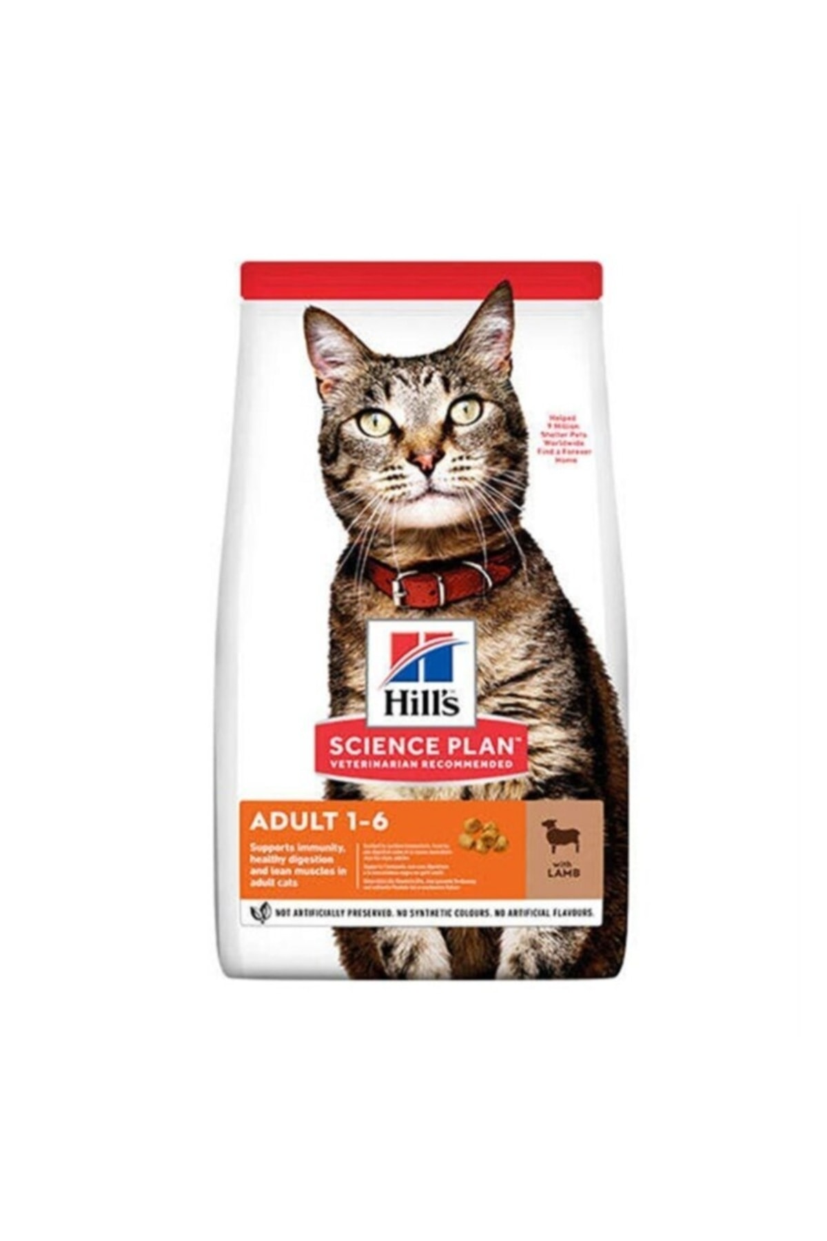Hill's Feline Adult Optimal Care Lamb 8+2 Kg