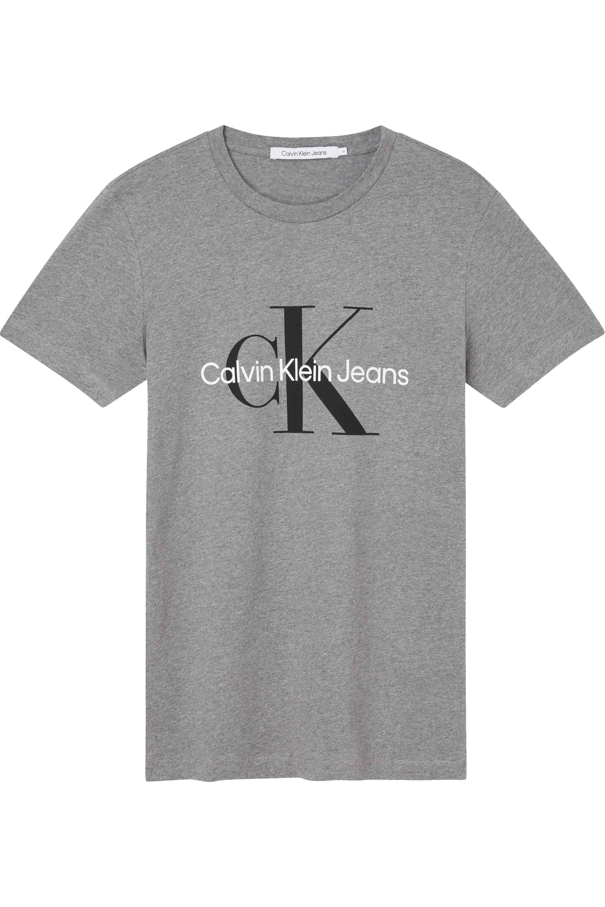 Calvin Klein T-Shirt - Gray - Regular fit - Trendyol