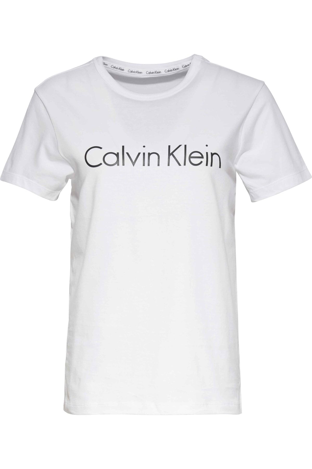Calvin Klein T-Shirt - White - Fitted - Trendyol