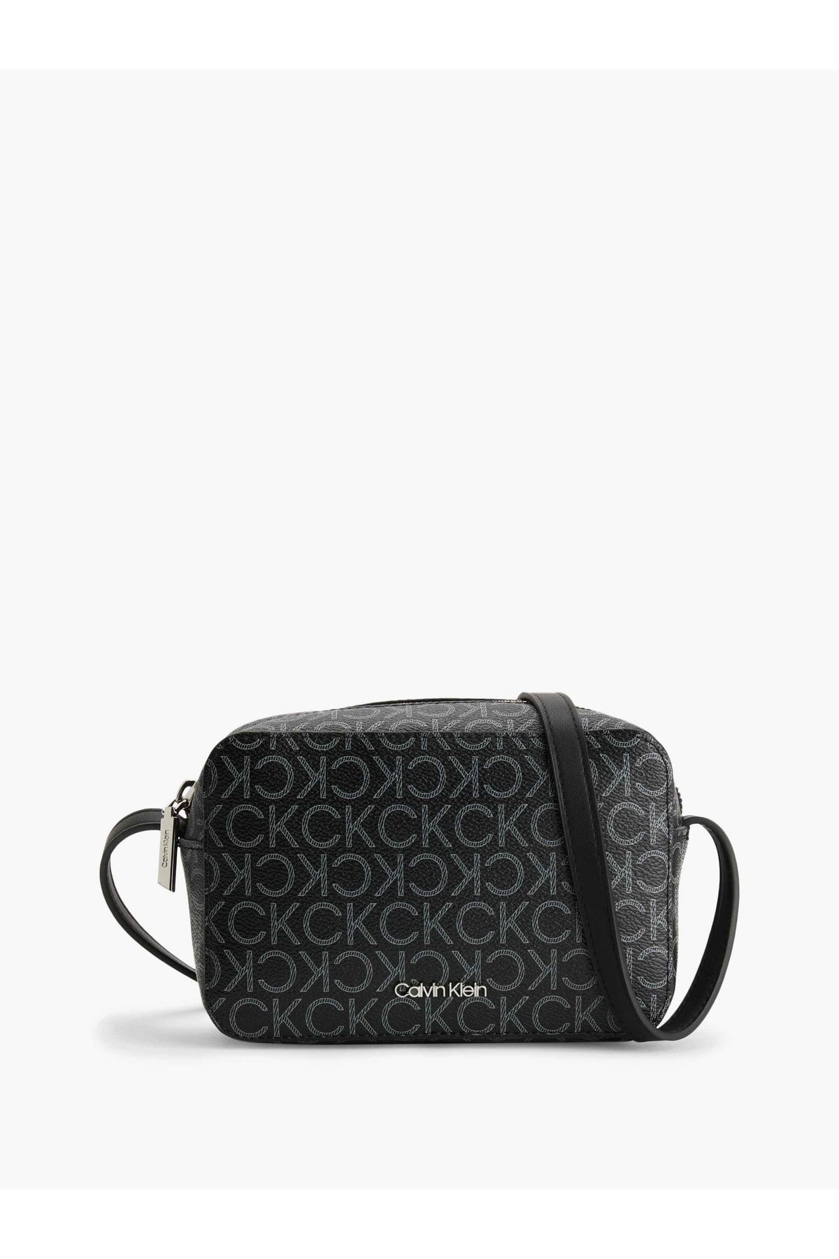 Calvin Klein Shoulder Bag - Black - Big Logo - Trendyol