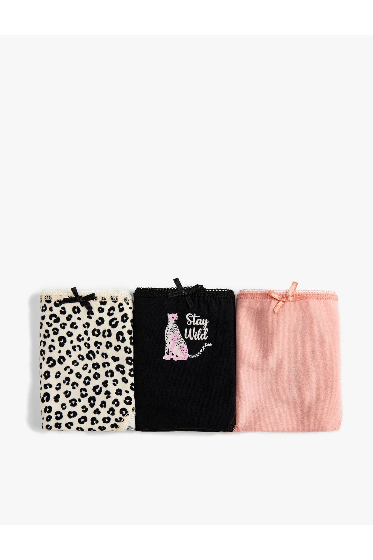 Koton Slip Rosa 3er-Pack Fast ausverkauft