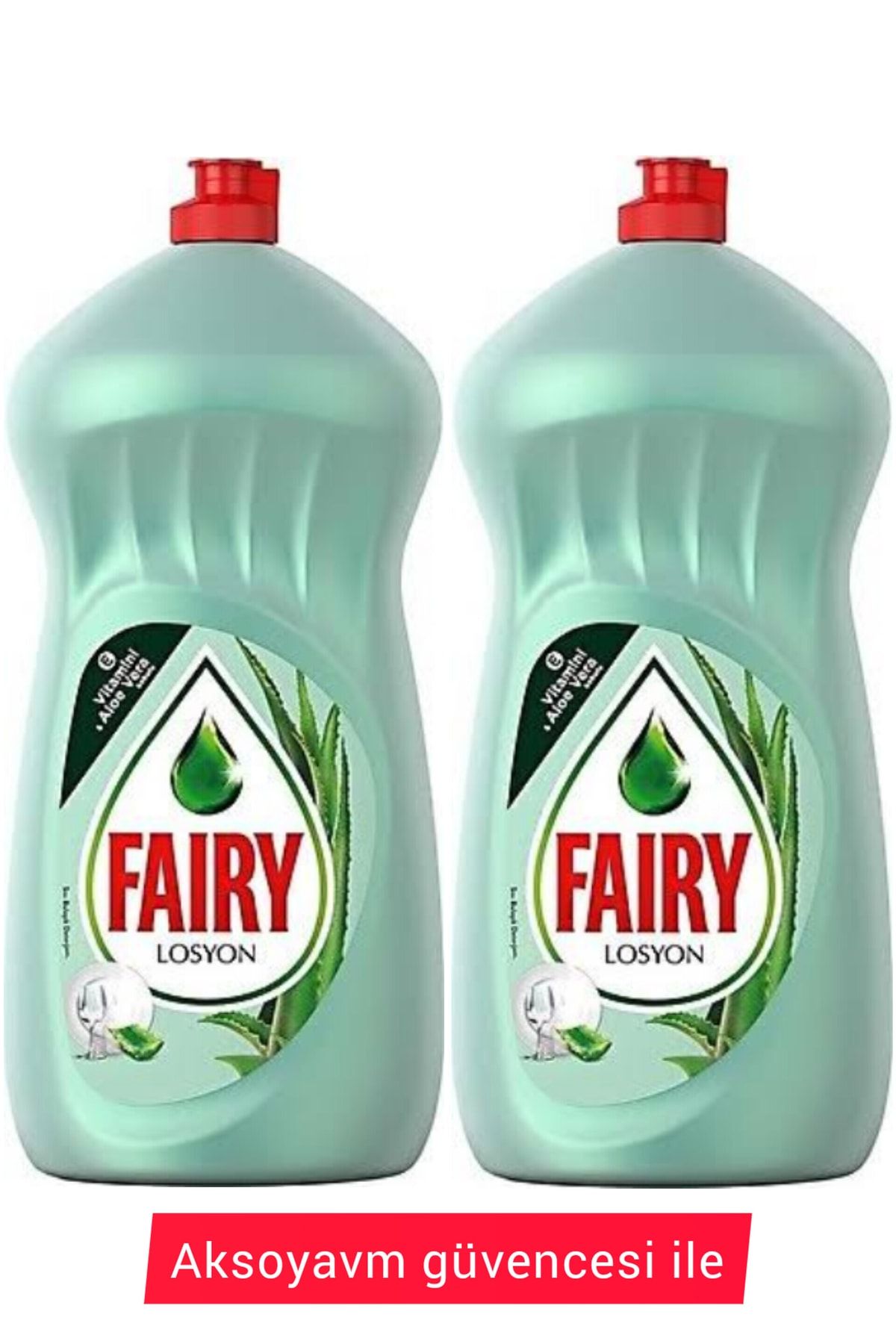 Fairy Sıvı Bulaşık Deterjanı Losyon Elde Yikama Aloe Vera Kokulu E Vitamini 3000 ml