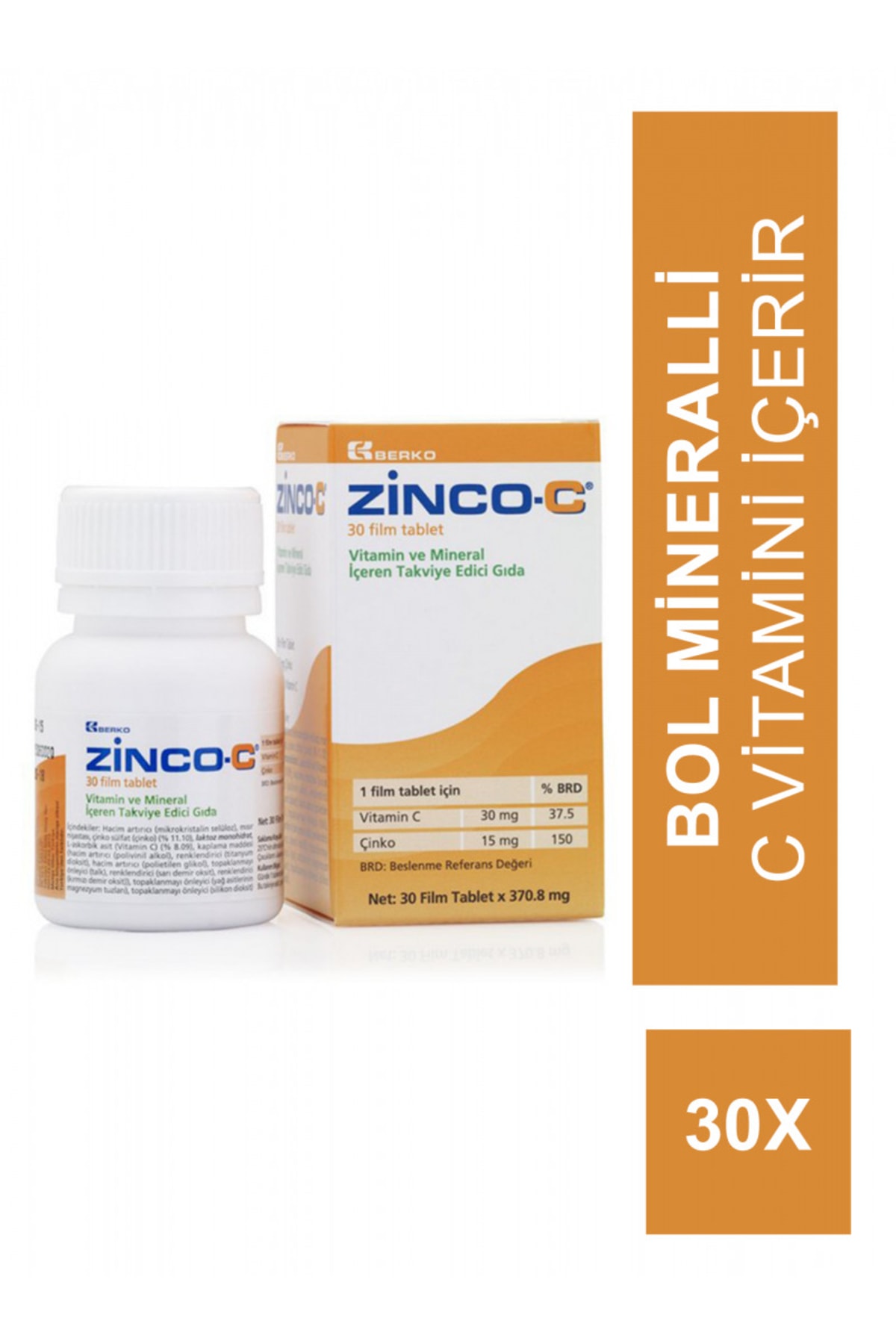 Zinco-C 15 Mg 30 Tablet