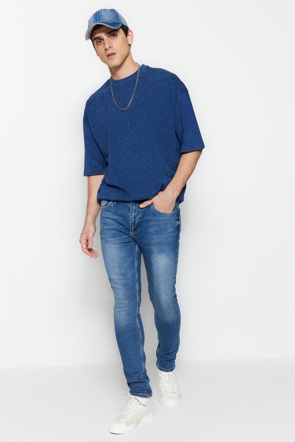 Trendyol Collection Jeans Blau Skinny