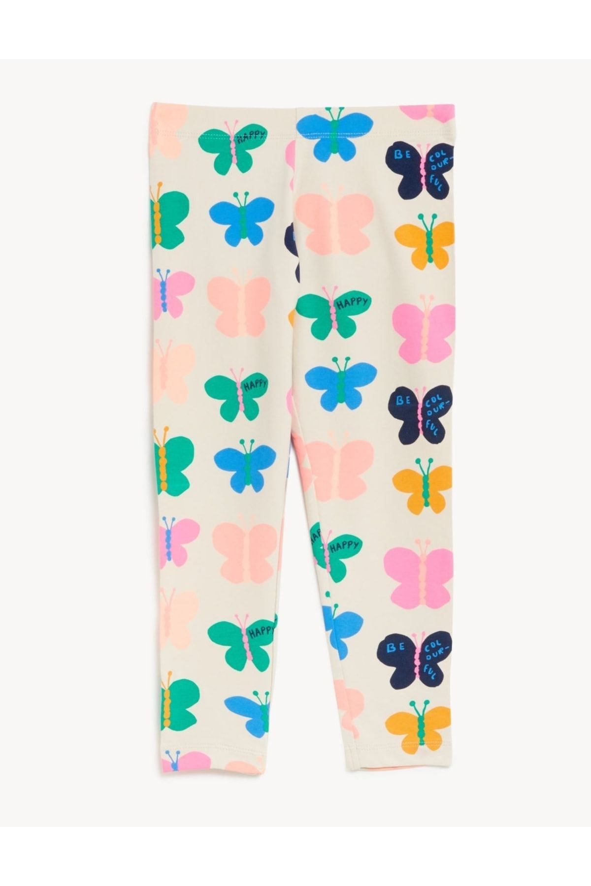 Kelebek Desenli Legging Tayt (2-8 Yaş)