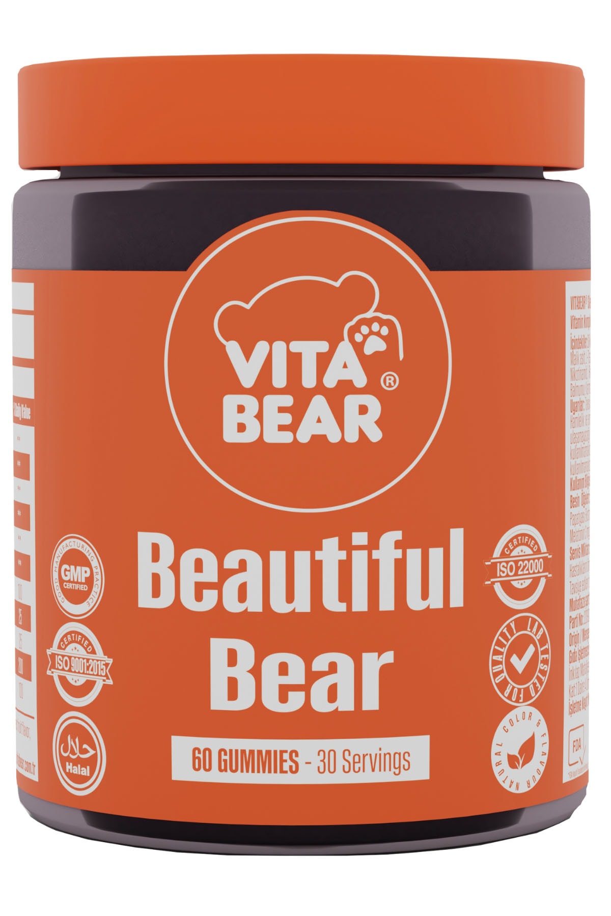 Vita Bear Beautiful Bear Cilt Vitamini 60 Adet